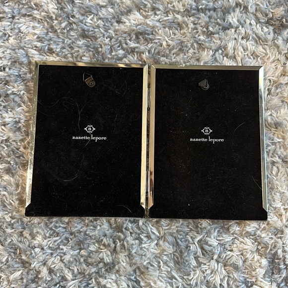 Set of two silver standing picture frame - Picture 3 of 5